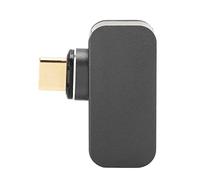 Cuifati USB C a MiniDP Convertitore, Adattatore Magnetico Ad Angolo Retto | Adattatore da tipo C a Mini DisplayPort placcato in oro a 24 pin, guscio in lega di alluminio per TV, telefono portatile,