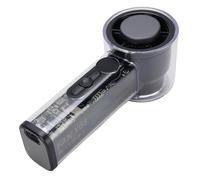 Cuifati Ventola Portatile Portatile con Raffreddamento a Semiconduttore, Mini Ventola Tascabile a velocità Continua a 100 Marce con Cordino, Personale Ricaricabile Silenziosa e Silenziosa per (BLACK)