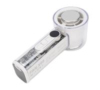 Cuifati Ventola Portatile Portatile con Raffreddamento a Semiconduttore, Mini Ventola Tascabile a velocità Continua a 100 Marce con Cordino, Personale Ricaricabile Silenziosa e Silenziosa per (WHITE)