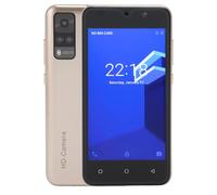 Cuifati Y53S 3G Smartphone sbloccato, 4 GB RAM 32 GB ROM 5.0 in schermo HD Dual SIM, per Android 12 ultra sottile sblocco del viso cellulare, Dual HD Cam, batteria 6800 mAh (oro)