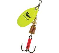 Cuiller Tournante A Palette Ovale - Mepps Aglia N°1-3,5G - Fluo Chartreuse