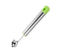 Cuillère Boule Pastèque - Outil Double Taille Pour Fruits, Légumes, Glace | Accessoire Cuisine Professionnel Anti-Dérapant | Pour Sorbet, Beurre, Quenelle Maison, Chef