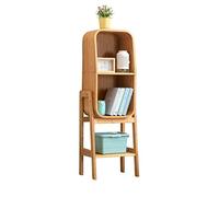 CUISGOR Libreria Creativa Libreria Scaffale di Stoccaggio Libreria Indipendente 3 strati Storage Display Rack Adatto per Soggiorno Studio Ufficio Libreria