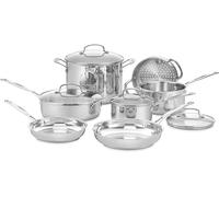 Cuisinart Set di pentole 77 Classico da Chef in Acciaio 11 g