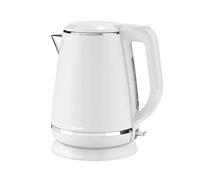 Cuisinart Bollitore elettrico a caraffa | Bollitore a ebollizione rapida, senza fili | Bianco, Acciaio inossidabile, finitura opaca | Capacità 1,5L | Parte dei set di bollitori e tostapane coordinati