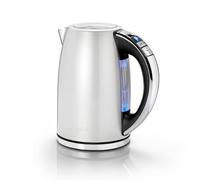 Cuisinart Bollitore elettrico Multi-Temp Jug | Ebollizione rapida | Senza fili | Grigio perla, finitura in acciaio inox | Capacità 1,7L | Temperatura regolabile | Filtro lavabile rimovibile