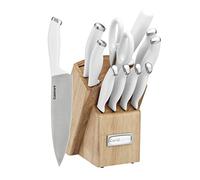 Cuisinart C77SSW-12P - Set di coltelli con lame in acciaio per un taglio preciso, leggero, in acciaio inossidabile, durevole e lavabile in lavastoviglie, 12 pezzi