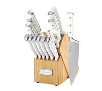 Cuisinart c77wtr-15p Classic forgiato Triple Rivet Set di 15, Bianco