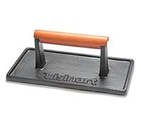 Cuisinart CGPR-221 Pressa per Griglia in Ghisa con Manico in Legno