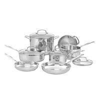 Cuisinart® Chef’s Classic™ Set pentole 11 pezzi | Fondo incapsulato | Induzione | Manici Cool Grip™ | Misure integrate | Lavastoviglie | Cottura uniforme | Acciaio inox
