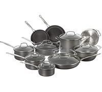 CUISINART Chef's Classic - Set da 17 pezzi, antiaderente, colore: Nero