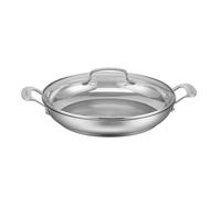 Cuisinart Classic 8325-30D - Padella in acciaio INOX con coperchio, adatta al forno, lavabile in lavastoviglie, coperchio in vetro temperato