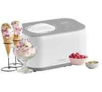 Cuisinart FreezeEase - Gelatiera autonoma con 3 programmi (Gelato, Sorbetto, Yogurt) | Nessun pre-congelamento | Pronta in 40 min | Funzione di mantenimento al freddo | Compressore 950ml (Nuovo)