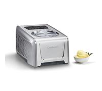 Cuisinart FreezeEase Pro - Gelatiera con compressore, 4 programmi, 14 funzioni, pronta in 40 min, 1,5L, 2 pale, mantenimento freddo 90 min, miscelazione, nessun pre-raffreddamento.