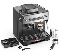 Cuisinart® Macchina Espresso | Macina, Pressa, Prepara | Espresso, Americano, Cold Brew | Montalatte | 16 impostazioni | 20 bar | 2,2L | Grano a tazza | Lancia vapore | Portafiltro senza fondo