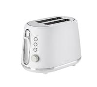 Cuisinart Tostapane a 2 fette | Fessure larghe, ideali per pane spesso e bagel | Leva di sollevamento alta | 7 livelli di doratura più scongelamento | Bollitore abbinato disponibile | Bianco