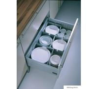 Cuisio Flex Inserto Per Cassetti Set 3 Pezzi Bianco Traslucido Ad Angolo