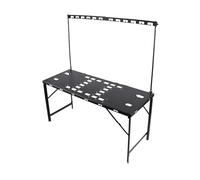 Cujjsrwp Cargo Cover Portapacchi per Bagagliaio per Jeep per Wrangler JK 4 Porte 2007-2017 Pannello Portaoggetti Posteriore Modulare per Impieghi Gravosi Copertura Bagagliaio(Outdoor Table)