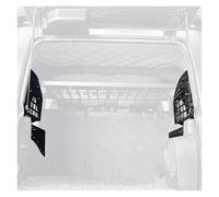 Cujjsrwp Cargo Cover Portapacchi per Bagagliaio per Jeep per Wrangler JK 4 Porte 2007-2017 Pannello Portaoggetti Posteriore Modulare per Impieghi Gravosi Copertura Bagagliaio(Side And Basket)