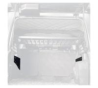 Cujjsrwp Cargo Cover Portapacchi per Bagagliaio per Jeep per Wrangler JK 4 Porte 2007-2017 Pannello Portaoggetti Posteriore Modulare per Impieghi Gravosi Copertura Bagagliaio(Storage Basket)