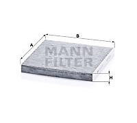 Filtro cabina MANN-FILTER CUK 22 021