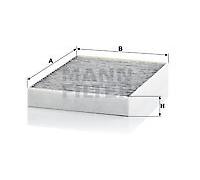 CUK 23 014-2 MANN-FILTER Filtro, Aria abitacolo per ALPINA,BMW,BMW (BRILLIANCE),