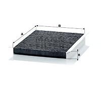CUK 2422 MANN-FILTER Filtro, Aria abitacolo per CHRYSLER,FIAT,LANCIA