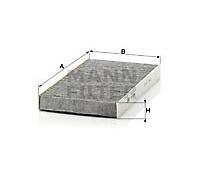 CUK 2951 MANN-FILTER Filtro, Aria abitacolo per ALFA ROMEO,FIAT,LANCIA