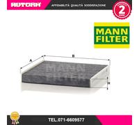 MANN-FILTER Filtro abitacolo CUK 22 013 – Antipolline con carbonio attivato per autovetture