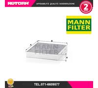 Filtro cabina MANN-FILTER CUK 2559