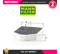 Filtro cabina MANN-FILTER CUK 26 011