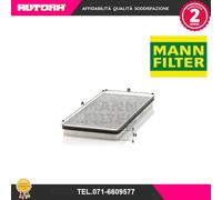MANN-FILTER CUK 3858 Filtro aria cabina - Filtro Antipolline con Carbonio attivato - per Autovetture + veicoli commeriali