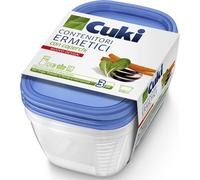 CUKI. 6X CONTENITORI ERMETICI RETTANGOLARI PZ.3 0000000454311