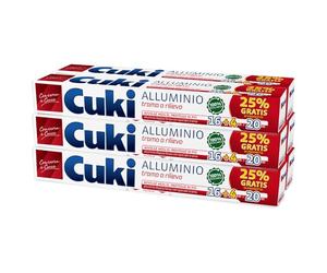 Cuki Alluminio con speciale Trama a Rilievo 16+4m, 6 confezioni da 16+4m