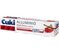 Cuki Alluminio Doppia Forza con taglierina 1 Confezione da 150 metri