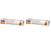 Cuki - Carta Forno Antiaderente su Entrambi Lati, con Taglierina, Formato 36x50 m (Confezione da 2)