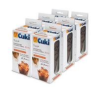 Cuki Contenitori In Carta Forno Antiaderenti Tulip - Ø7,7 X H8 Cm - 6 Confezioni Da 20 Pezzi