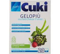 4x Sacchi Freezer Scatola Cuki 23X32 Medi 20 Sacchetti 1 Confezione