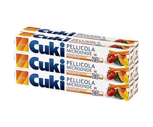 Cuki Pellicola Microonde, 6 Confezioni da 20 metri