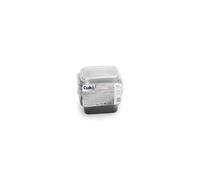 Cuki Professional vaschette alluminio con coperchi ultra-forza, 1 porzione, laccate, cm16x12xh5, 1 confezione da 25 pezzi, monouso per forno, microonde, frigo, cottura, conservazione