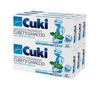 Cuki Sacchetti Ghiaccio, 280 Cubetti, 6 Confezione da 10 Pezzi, Plastica