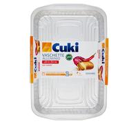 Cuki Vaschette Alluminio R86G Roast Beef 6 Porzioni 6 Pezzi (3x2)
