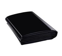 CuKLARYi Membrana for laghetti da Giardino for Rivestimenti Preformati for Esterni - Telo di Supporto Resistente in HDPE da 0,2 mm di Spessore, Nero, Flessibile, Impermeabile(5x6m(16.4x19.7ft))