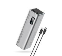 CUKTECH 65W Power Bank Ricarica Rapida, 20000mAh Portatile Batteria Esterna con 3 Porte, Display Digitale, USB C Caricatore Portatile Caricabatterie per Laptop MacBook Pro, Galaxy S23, iPhone 15 Pro