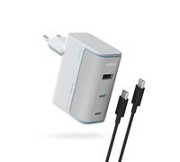 CUKTECH Caricatore USB C 100W,Gan Caricabatterie Rapido Multiplo USB Alimentatore Portatile PD Compatibile con Samsung Galaxy S24 /S22/iPhone 16 pro/Laptop/MacBook Pro/Tablet/Steam Deck