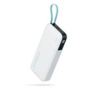 CUKTECH Power Bank 20000mAh,PD 45W Powerbank Caricabatterie Portatile con Cavo USB-C Incorporato,1 USB-C,1 USB-A,per iPhone, Galaxy, Xiaomi, MacBook e Altri