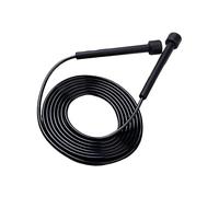 CULEB corda per saltare professionale,elevate rope,corda per saltare boxe,egolabile Speed Corda Corda per Fitness esercizio di allenamento di boxe per uomini e donne bambini(Nero)