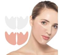 CULEO Cinture tonificanti viso,2 paia di cerotti in silicone per schiarire le linee, sollevare e rassodare la pelle