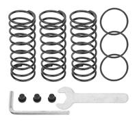 CULEO Pedali per auto,11 pezzi auto pedale del freno gas frizione pedale kit primavera