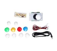 Culi a led rocker elettroplatante nutriente impostato per la console di giochi ADE ADE White